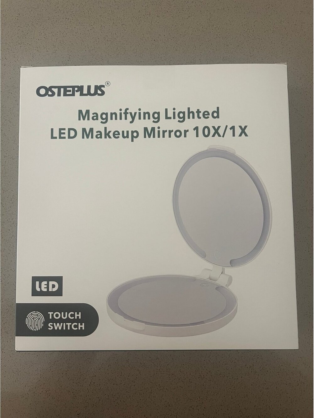 BOGO!! Magnifying Lighted LED Makeup Mirror 10X/1X